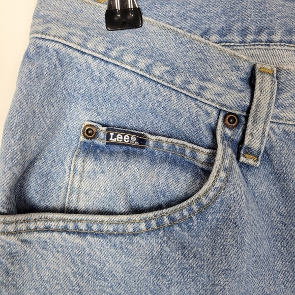 Vintage Lee Medium Wash High Rise Mom Jeans - Picture 3 of 10
